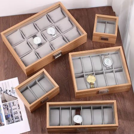 Uhrenbox – Bambus Élégance™ Serie 12