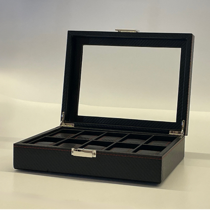 Uhrenbox – Tiefschwarz™ Serie 10