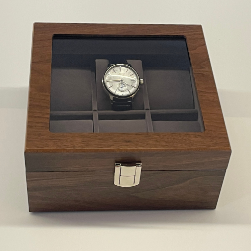 Uhrenbox aus Holz – Serie 6 für 6 Uhren