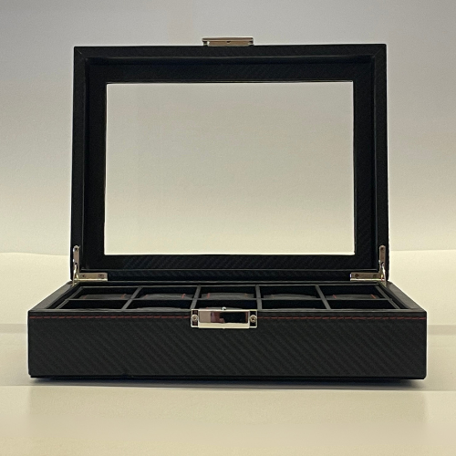 Uhrenbox – Tiefschwarz™ Serie 10
