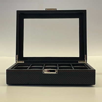 Uhrenbox – Tiefschwarz™ Serie 10