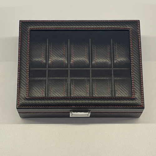 Uhrenbox – Tiefschwarz™ Serie 12