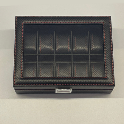 Uhrenbox – Tiefschwarz™ Serie 12