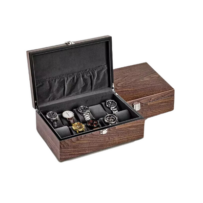 Uhrenbox aus Holz – Serie 10 für 10 Uhren