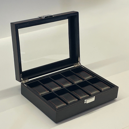 Uhrenbox – Tiefschwarz™ Serie 10