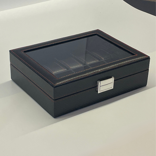 Uhrenbox – Tiefschwarz™ Serie 10