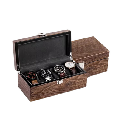 Uhrenbox aus Holz – Serie 4 für 4 Uhren