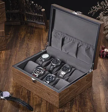 Uhrenbox aus Holz – Serie 8 für 8 Uhren