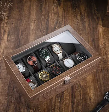 Uhrenbox aus Holz – Serie 10 für 10 Uhren