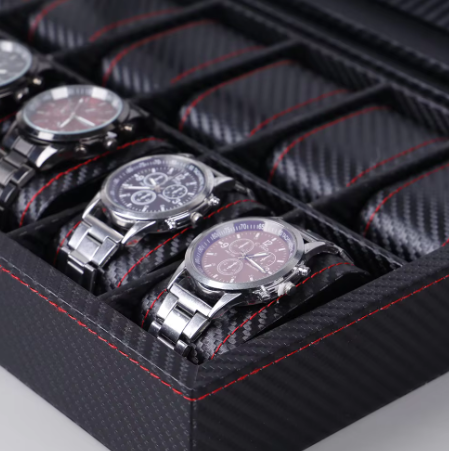 Uhrenbox – Tiefschwarz™ Serie 6