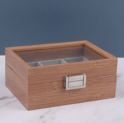 Uhrenbox – Bambus Élégance™ Serie 3