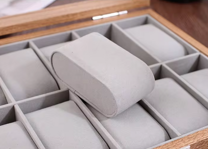 Uhrenbox – Bambus Élégance™ Serie 6