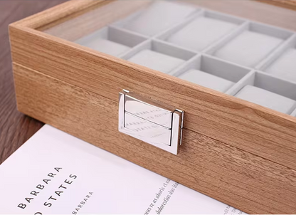 Uhrenbox – Bambus Élégance™ Serie 6