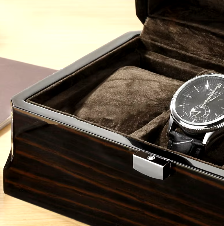 Uhrenbox – Maître du Temps Noir™ Serie 12