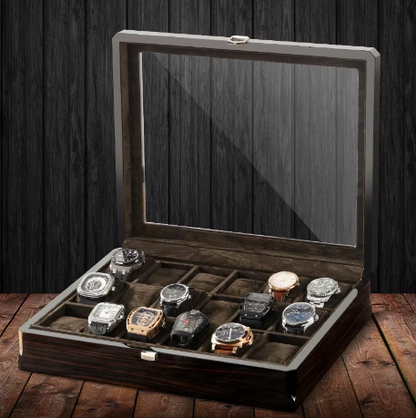 Uhrenbox – Maître du Temps Noir™ Serie 18
