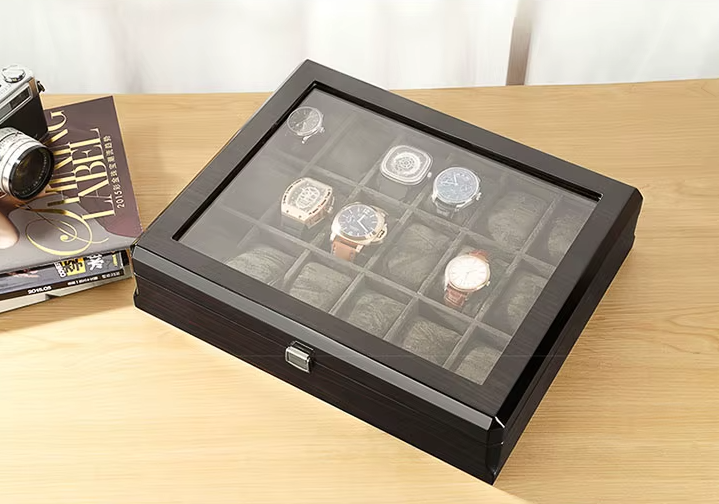 Uhrenbox – Maître du Temps Noir™ Serie 18