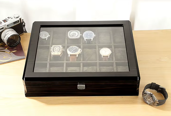 Uhrenbox – Maître du Temps Noir™ Serie 18