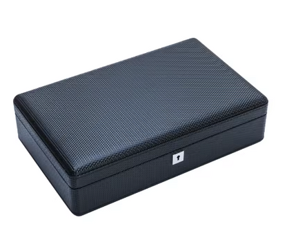 Uhrenbox – Zeitliche Obsidian™ Beige