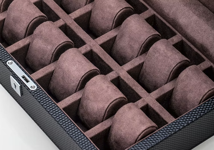 Uhrenbox – Zeitliche Obsidian™ Bordeaux