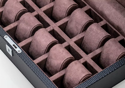 Uhrenbox – Zeitliche Obsidian™ Bordeaux