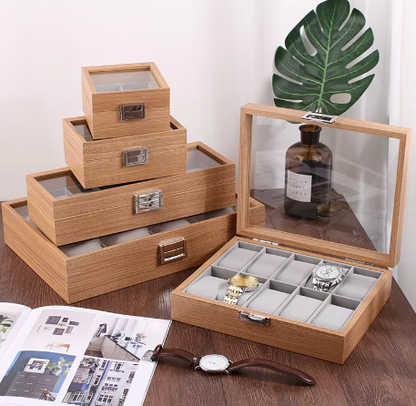 Uhrenbox – Bambus Élégance™ Serie 10