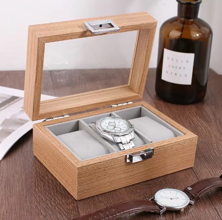 Uhrenbox – Bambus Élégance™ Serie 3