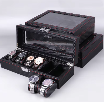 Uhrenbox – Tiefschwarz™ Serie 5