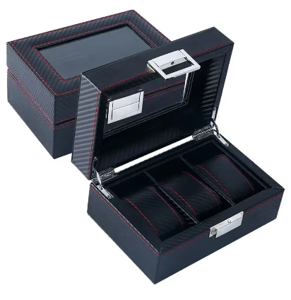 Uhrenbox – Tiefschwarz™ Serie 3