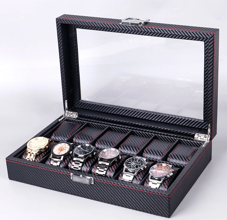 Uhrenbox – Tiefschwarz™ Serie 12
