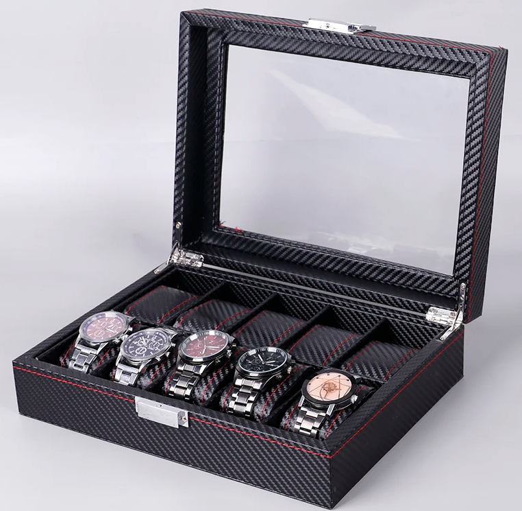 Uhrenbox – Tiefschwarz™ Serie 10