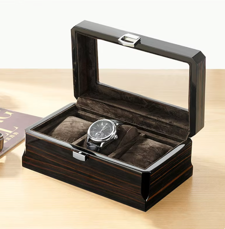 Uhrenbox – Maître du Temps Noir™ Serie 3