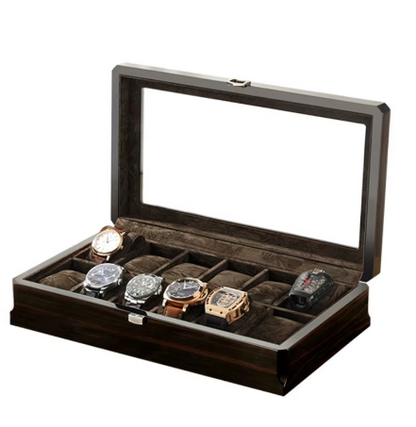 Uhrenbox – Maître du Temps Noir™ Serie 12