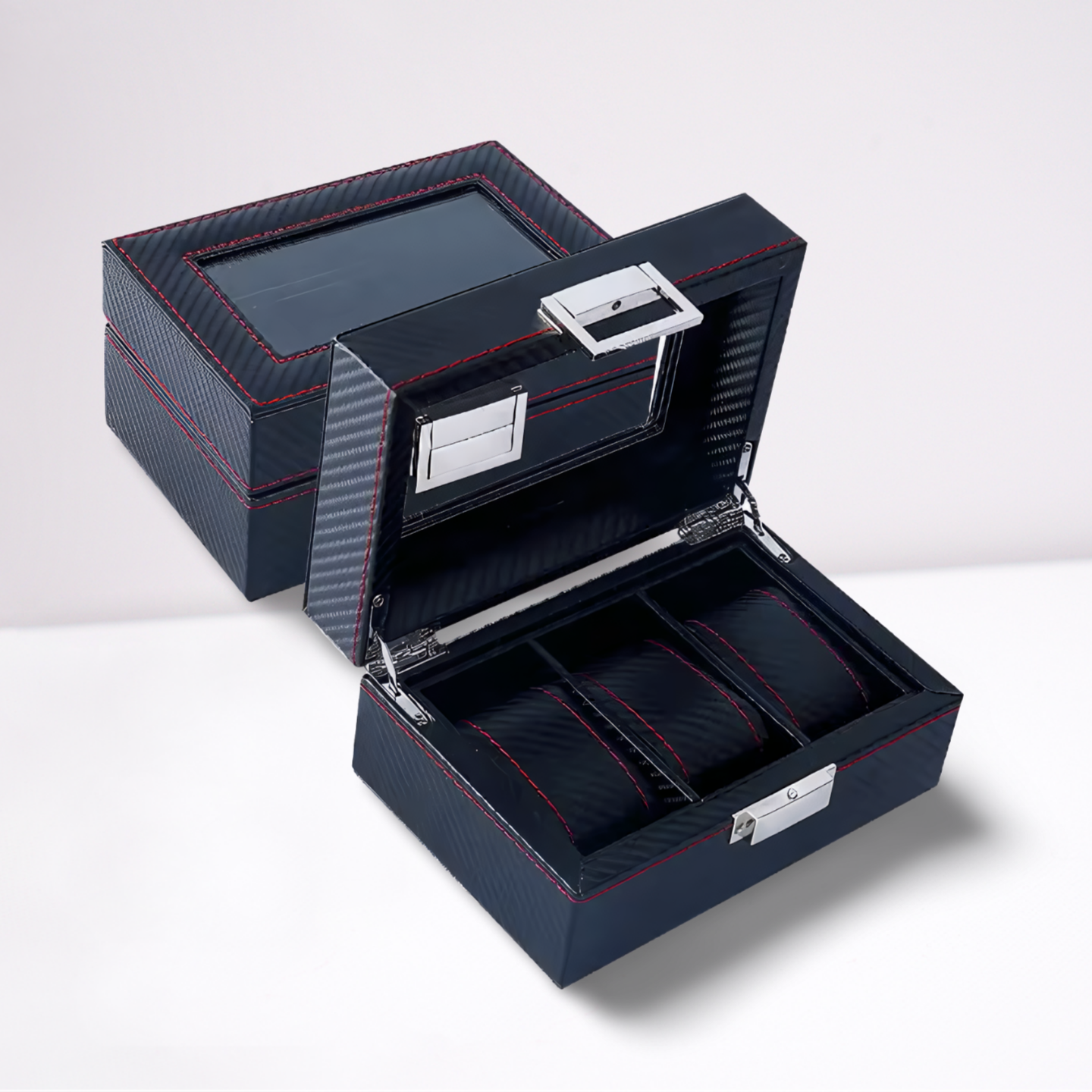 Uhrenbox – Tiefschwarz™ Serie 3
