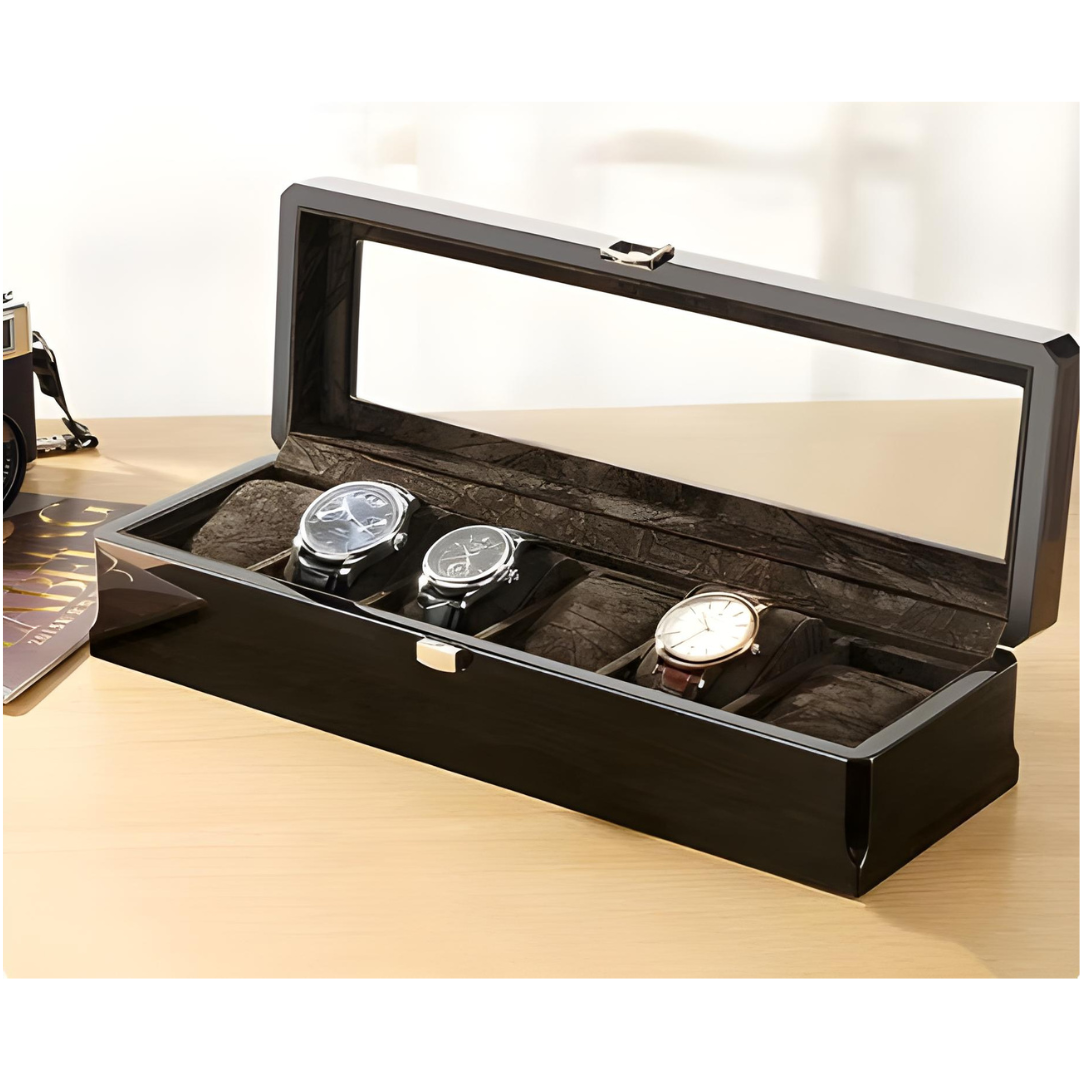 Uhrenbox – Maître du Temps Noir™ Serie 6